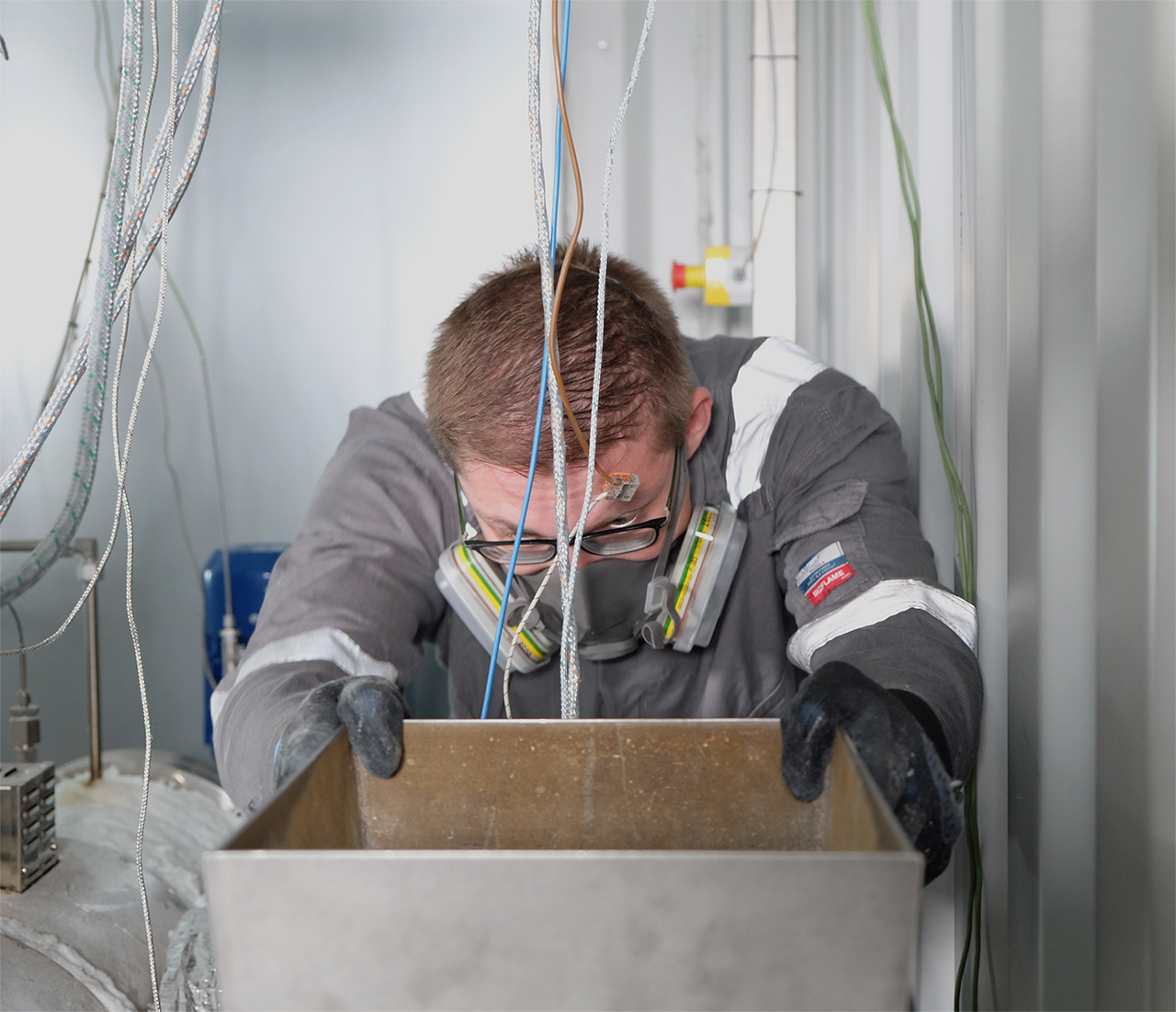 AES FLUKS Anlage Montage